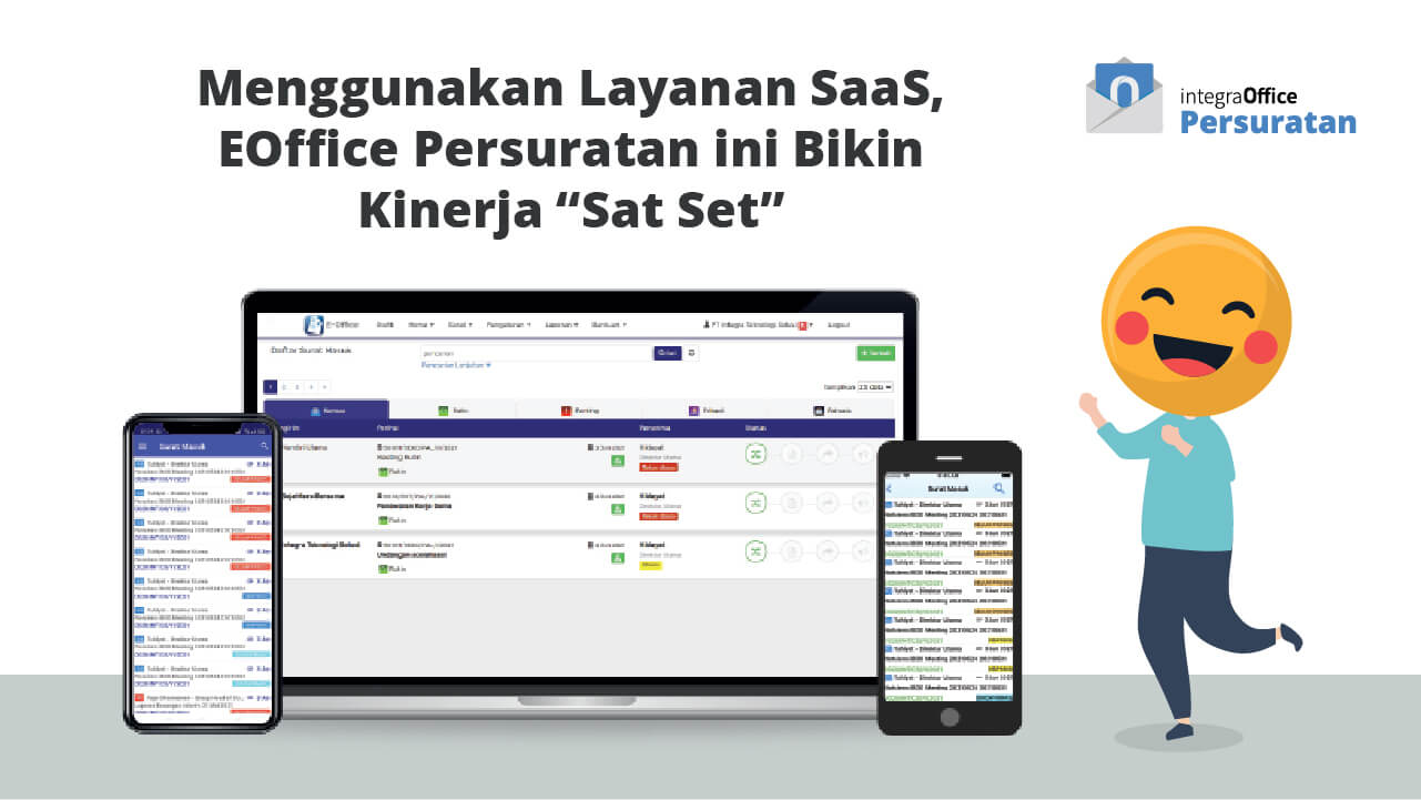 Menggunakan Layanan SaaS, EOffice Persuratan ini Bikin Kinerja Sat Set