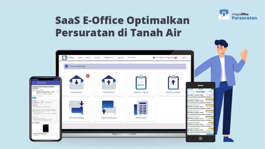 SaaS E-Office Optimalkan Persuratan di Tanah Air