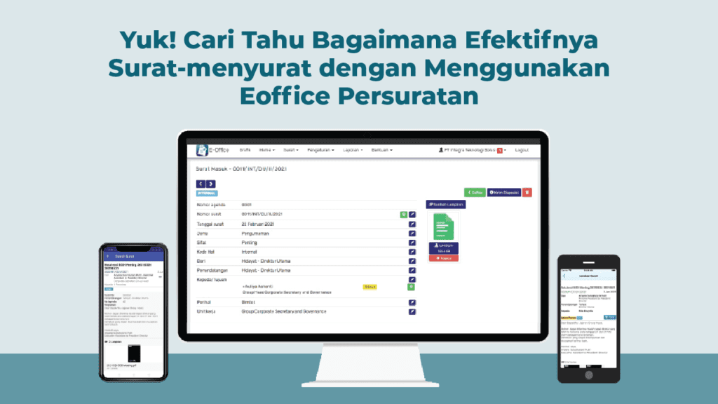 Yuk, Cari Tahu Bagaimana Efektifnya Surat-menyurat dengan Menggunakan Eoffice Persuratan