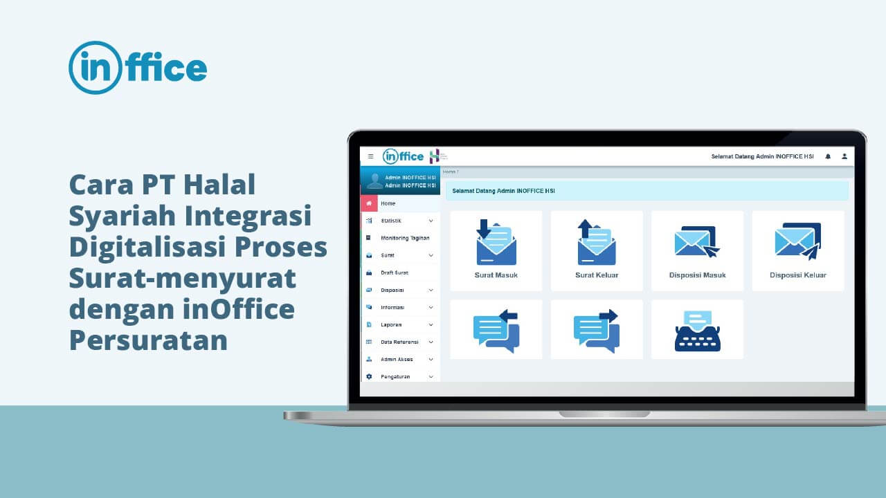Cara PT Halal Syariah Integrasi Digitalisasi Proses Surat-menyurat dengan inOffice Persuratan
