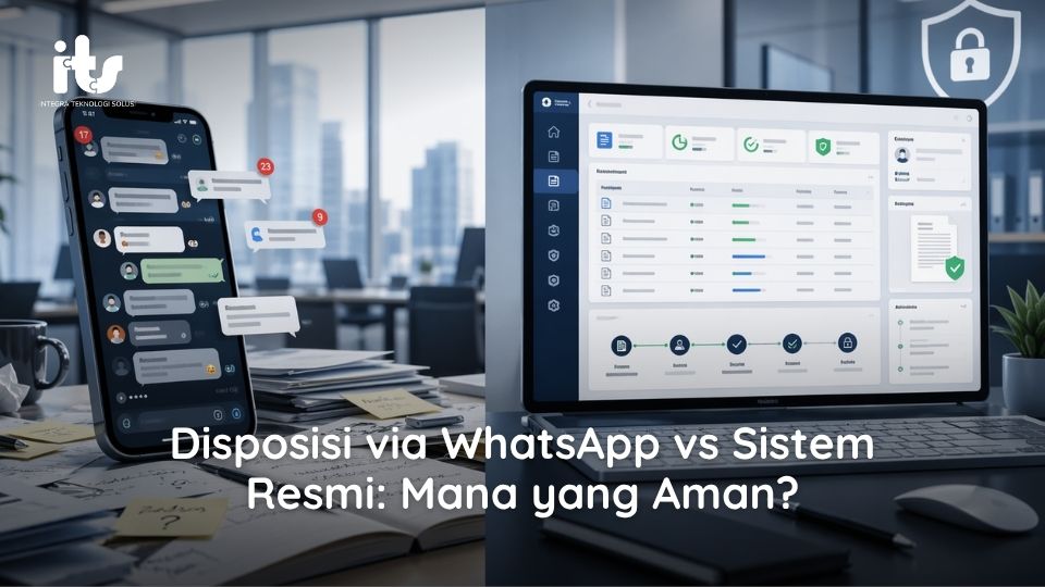 Disposisi via WhatsApp vs Sistem Resmi_ Mana yang Aman