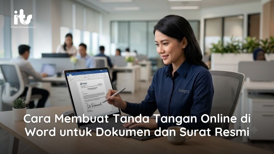 Cara Membuat Tanda Tangan Online di Word untuk Dokumen dan Surat Resmi