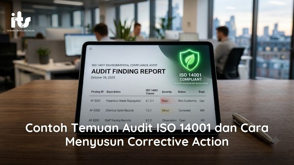 Contoh Temuan Audit ISO 14001 dan Cara Menyusun Corrective Action