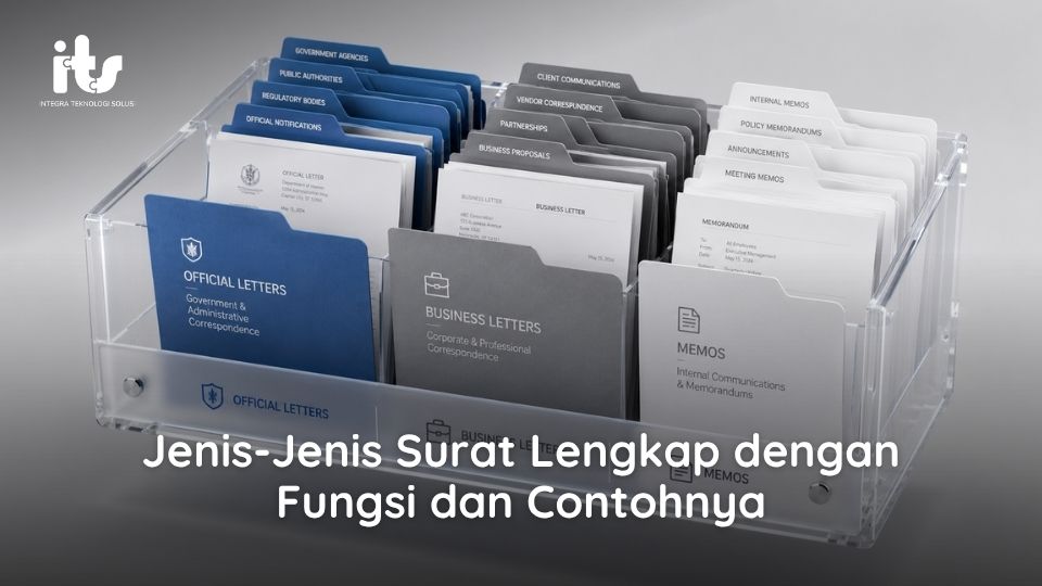 Jenis-Jenis Surat Lengkap dengan Fungsi dan Contohnya