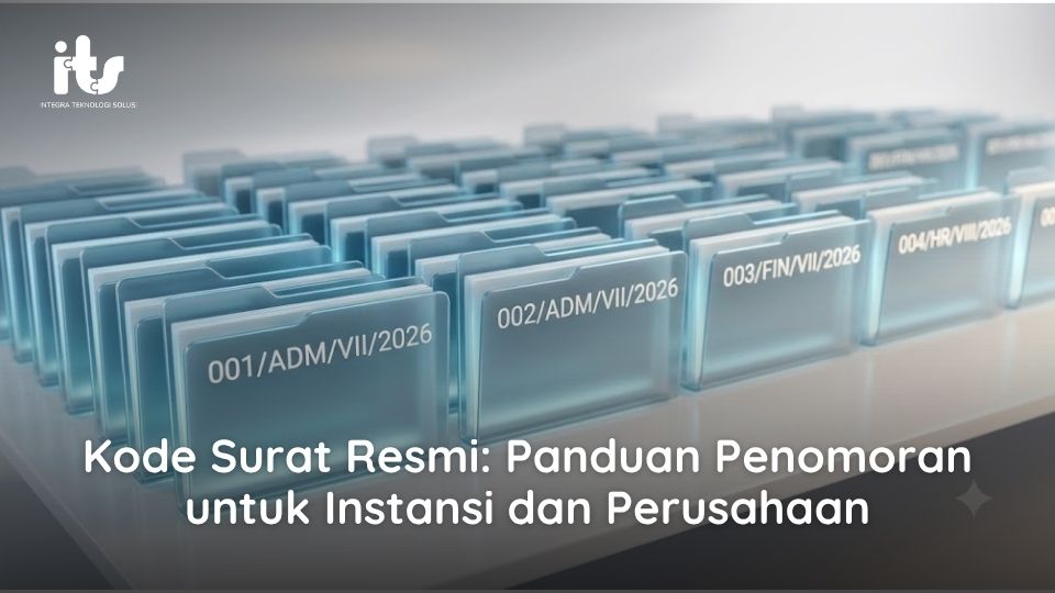Kode Surat Resmi: Panduan Penomoran untuk Instansi dan Perusahaan